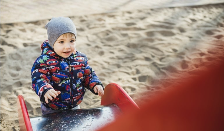 Play sand playground mulch