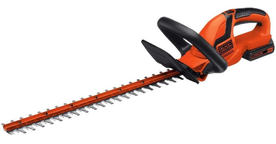 BLACK+DECKER 20V MAX Cordless Hedge Trimmer, 22-Inch