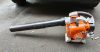 how to start a gas leaf blower