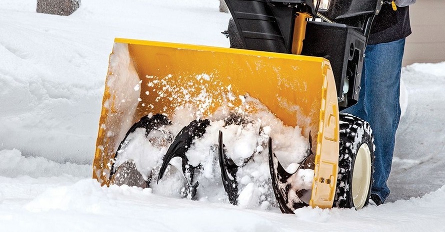 Yellow Snow Blower