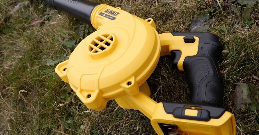 Yellow Hendheld Leaf Blower