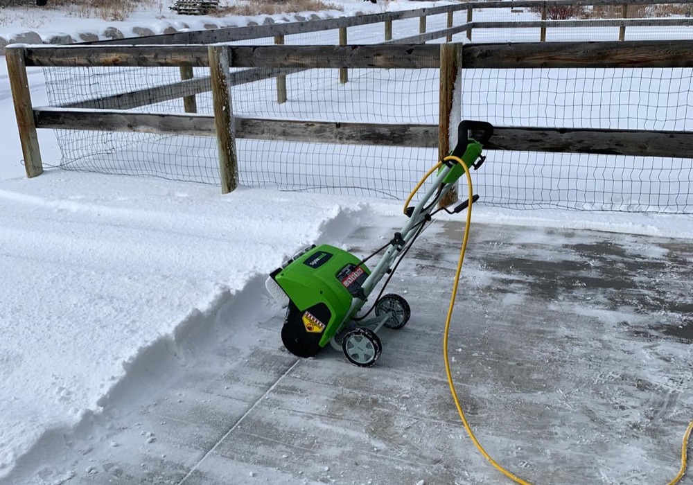 Green power shovel